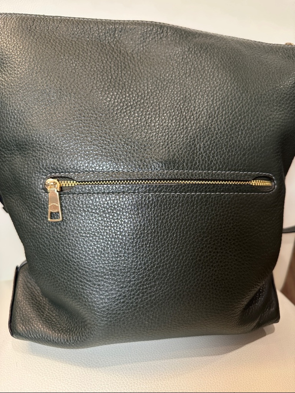 COACH Dark Green Pebbled
Leather Abby Hobo w/ Gold Hardware - GUC - Picture 11 of 11